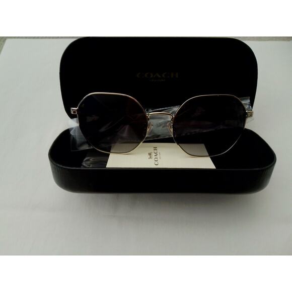 Coach Metal Hexagon Glasses - Picture 1 of 6